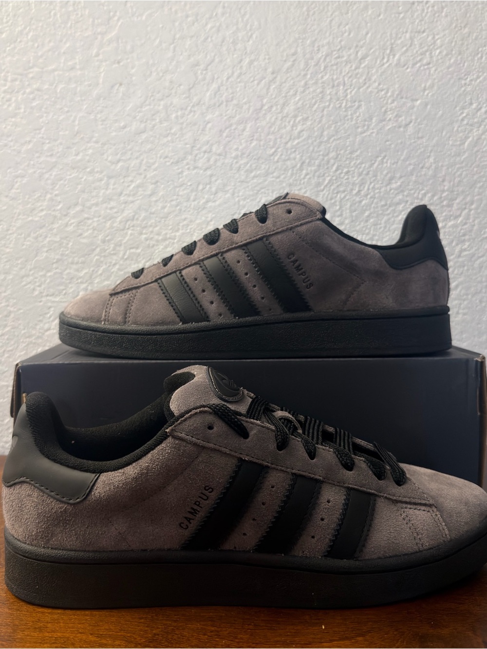Adidas Campus 00s 'Charcoal Black' IF8770 Size 10.5